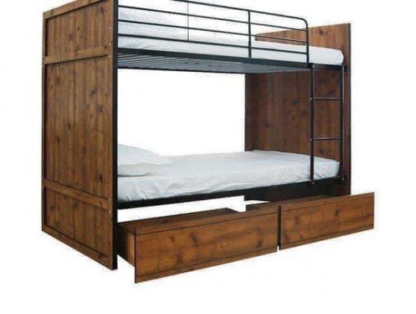 Image 1 of Rocco storage bunk bed no mattresses