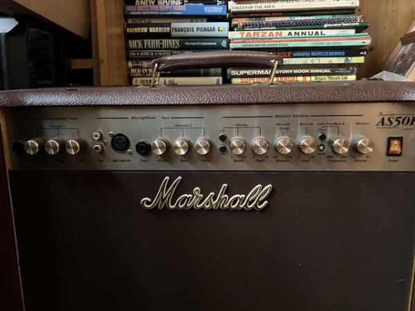 Image 2 of Marshall amplifier AS50R with features