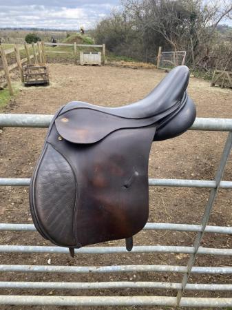 Image 1 of 17” Kent and Masters saddle