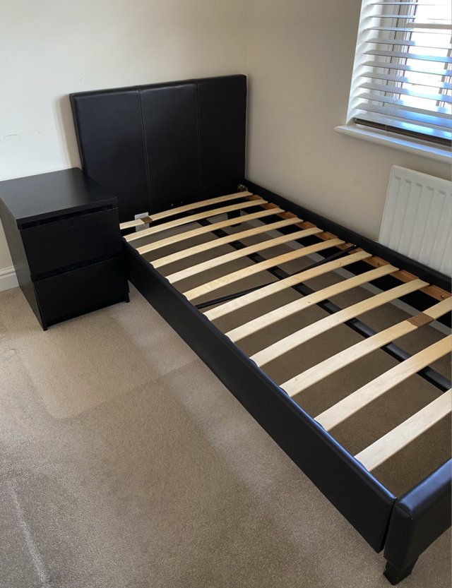 Preview of the first image of Free Faux Leather Single Bed.