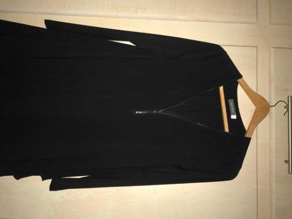 Image 2 of Mint Velvet Black asymmetric dress