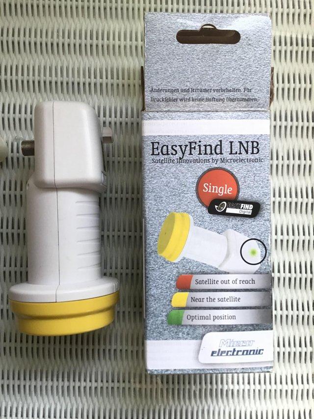 Preview of the first image of SATELLITE EASYFIND LNB Boxed in unused cond..