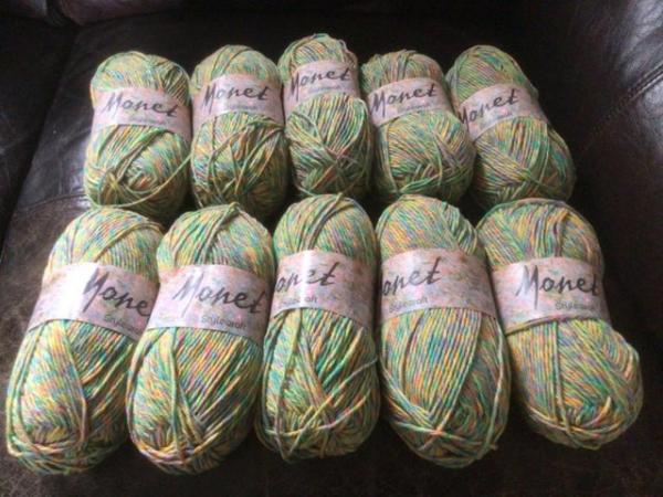 Image 1 of 10 balls of yarn  Monet new