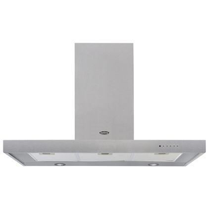 Preview of the first image of BELLING DB 100CM CHIMNEY HOOD-S/S-3 FAN SPEEDS-TOP SPEC-NEW*.