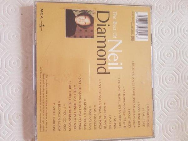 Image 1 of neil diamond greatest hits compact disc