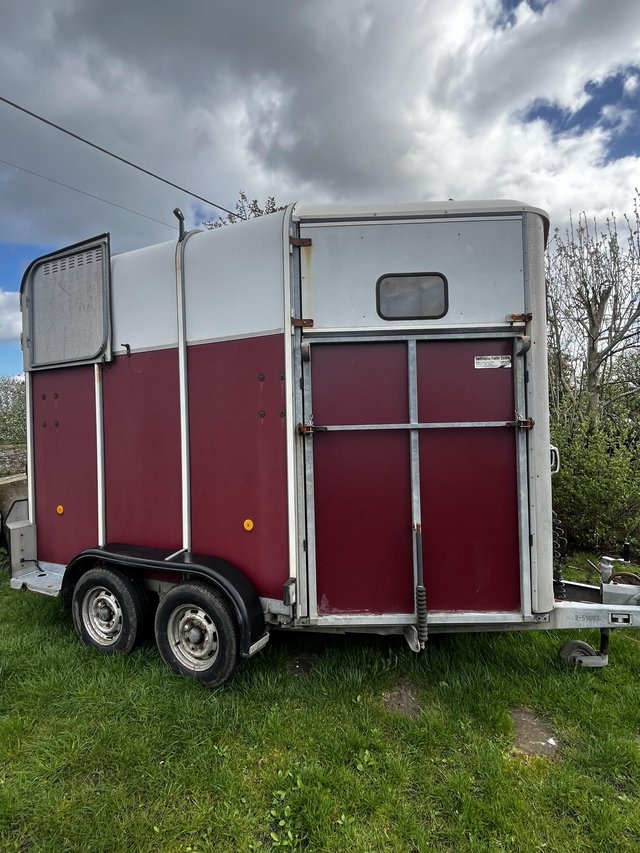 Preview of the first image of Ifor williams HB510R 2 horse trailer.