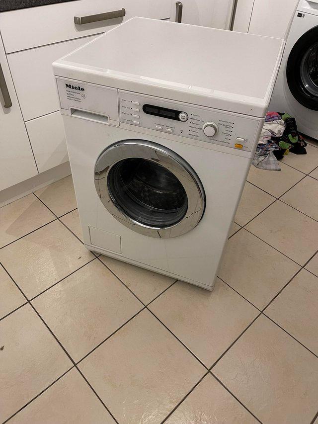 Preview of the first image of Miele washing machine Good condition just stopped working on.