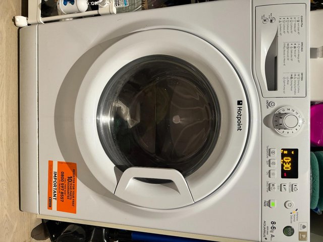 Preview of the first image of HotPoint Washing Machine and Dryer.