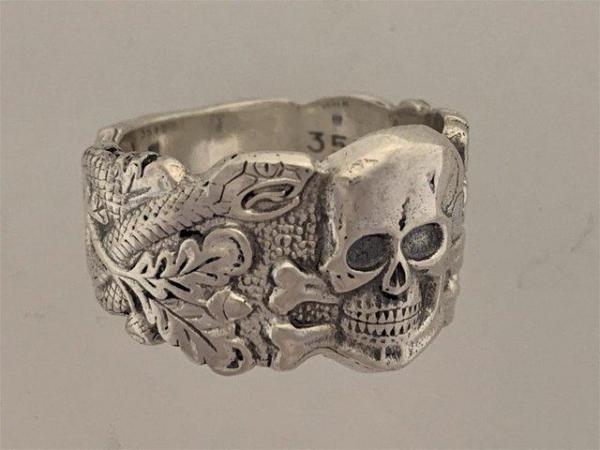 Image 4 of S.S. Officer's Anti Partisan Honour ring in silver