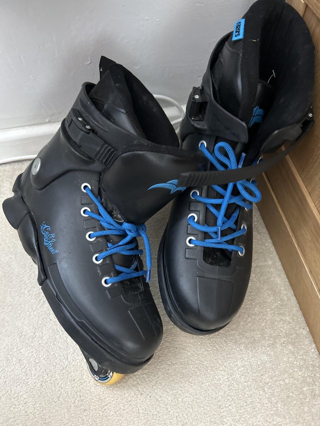 Preview of the first image of Men’s Cult Street roller boots uk size 11.