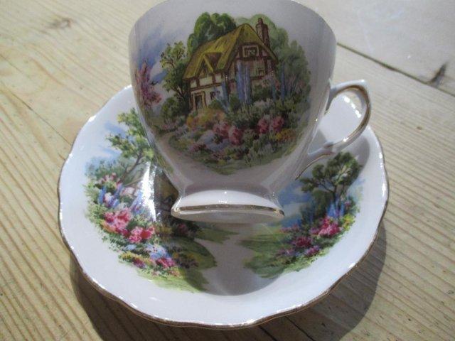 Preview of the first image of Cup & Saucer Royal Vale China.