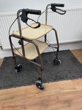Image 3 of Care & Co height adjustable trolley