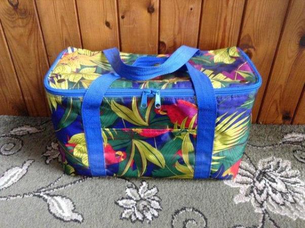 Image 1 of PARROT DESIGN COOL BAG WITH FREEZER PACKS