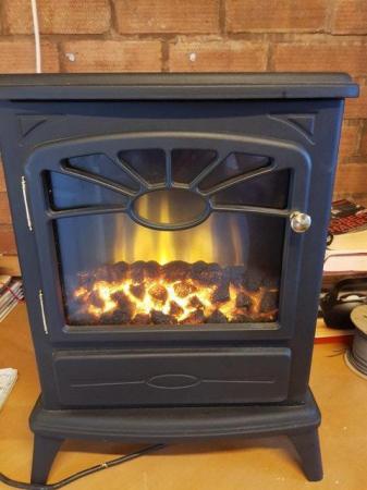 Image 1 of Electric coal burning effect heater