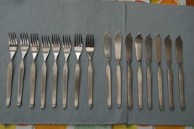 Image 5 of Viner's Profile Cutlery, Mostly in Lovely Condition.