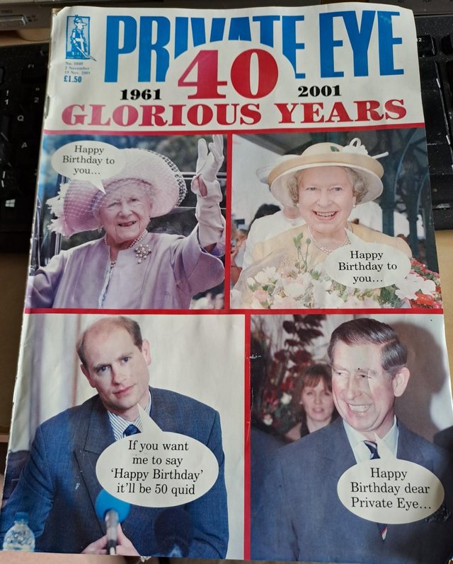 Preview of the first image of Private Eye - 40 years old.