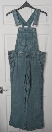Image 1 of Nice Womens Denim Dungarees By Adorned    B26