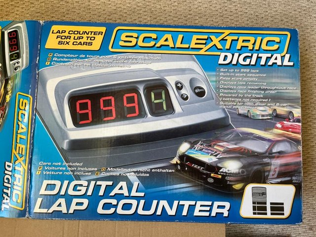 Preview of the first image of Scalextric Digital Lap Counter (c7039).
