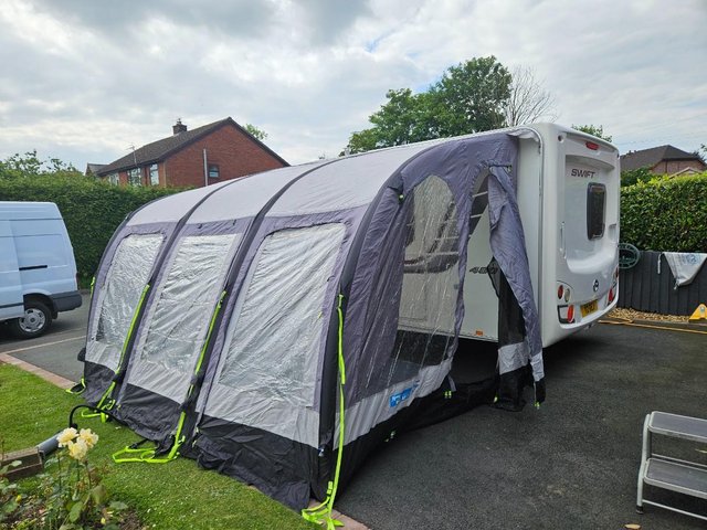 Preview of the first image of Kampa Rally Air 390. Pearl Grey..