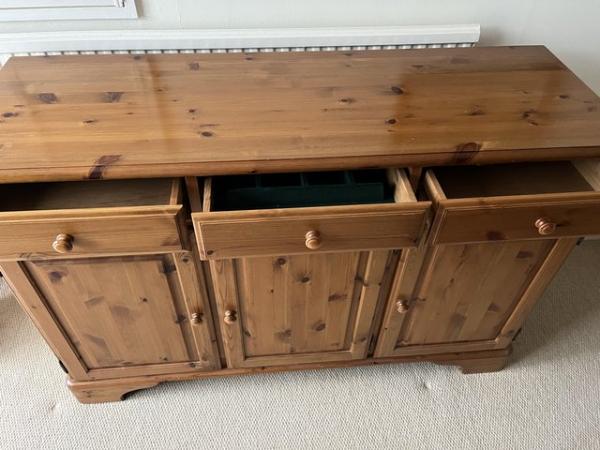 Image 2 of Ducal sideboard in pine 3doors and 3 drawers