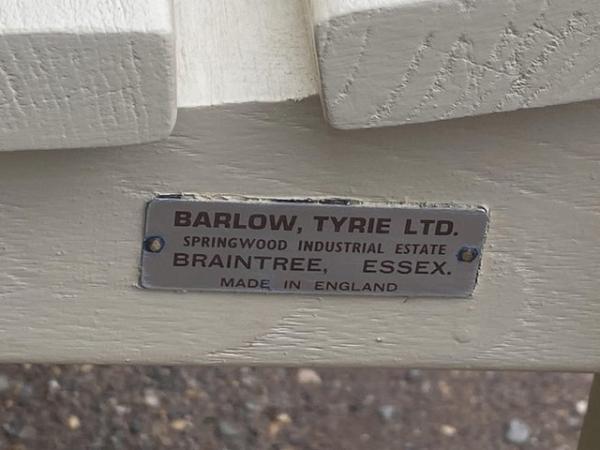 Image 2 of Barlow Tyrie garden bench