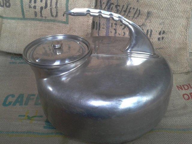 Preview of the first image of Stainless Steel Surge Milk Churn Jug Flower Pot Planter Pail.