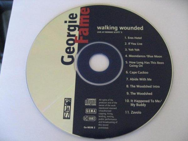 Image 2 of Georgie Fame – Walking Wounded Live at Ronnie Scott’s - CD A
