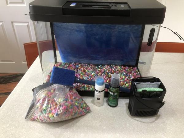 Image 4 of Heated Fish Tank and accessories for sale