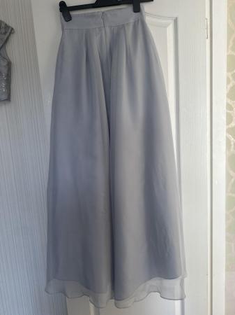 Image 2 of silver grey skirt and top from coast