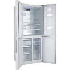 Preview of the first image of HOOVER WHITE 4 DOOR AMERICAN STYLE FRIDGE FREEZER-FROST FREE.