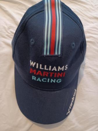 Image 1 of Valtteri Bottas Pen Signed Williams Martini Racing F1 Cap
