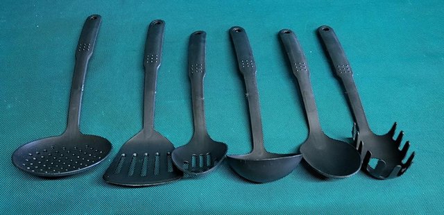 Preview of the first image of 6PC Quality Plastic Kitchen Utensil Set.
