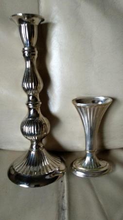 Image 1 of CANDLESTICK / FINGER CANDLESTICK CHOICE OF 2 from