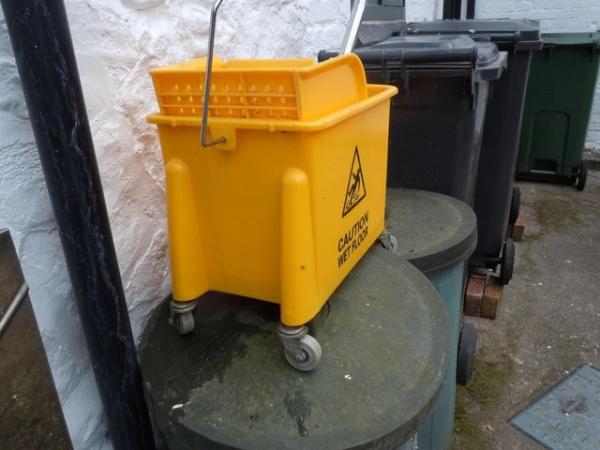Image 3 of Professional Cleaning  20L Yellow Kentucky Mop Bucket