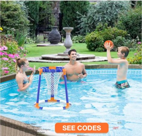 Image 2 of Water Toys Pool Game - Swimming Pool Toys Basketball Game