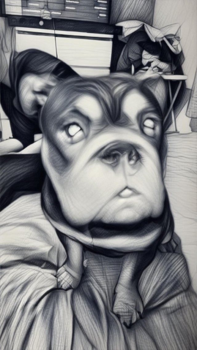 1 year old British bulldog 