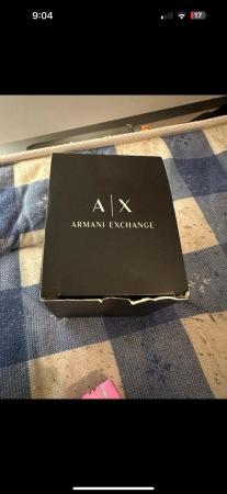 Image 3 of Silver Armani Exchange Watch.