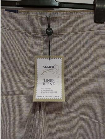 Image 1 of New Maine New England Women's Linen UK 12 Cropped Trousers