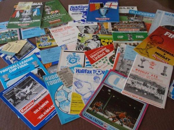 Image 2 of Collection of 1970's /80's Football Programmes