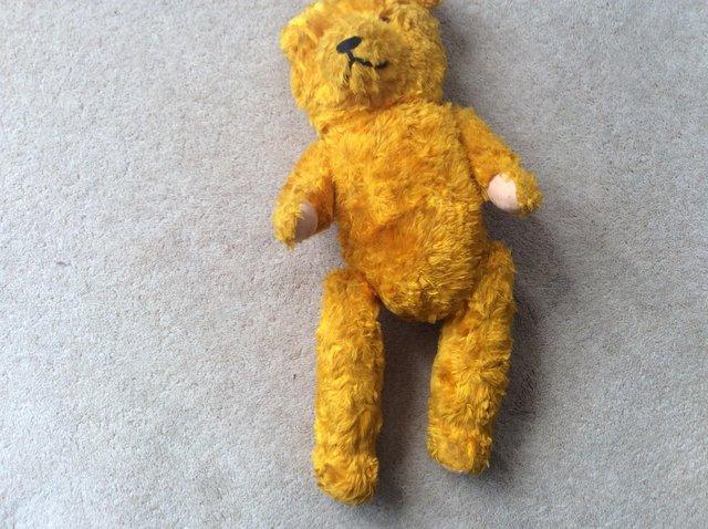 Preview of the first image of Large Teddy Bear 1950’s 40cms tall.