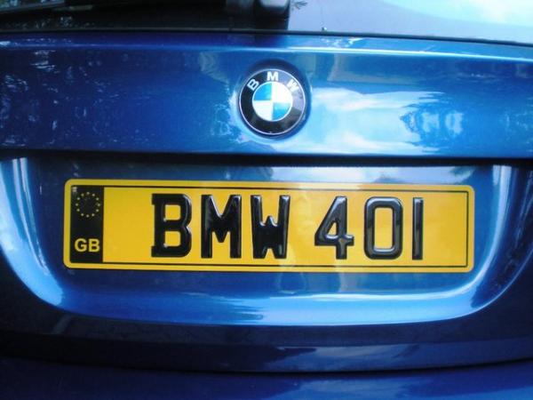 Image 2 of BMW 401 Cherished private dateless car number plate