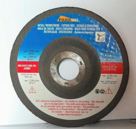 Image 2 of SET of 5 x CUTTING DISCS for ANGLE GRINDERS etc