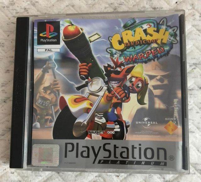 Preview of the first image of PlayStation Game Crash Bandicoot 3: Warped.