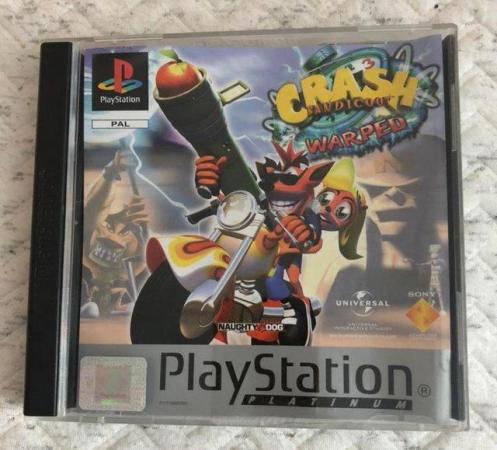 Image 1 of PlayStation Game Crash Bandicoot 3: Warped