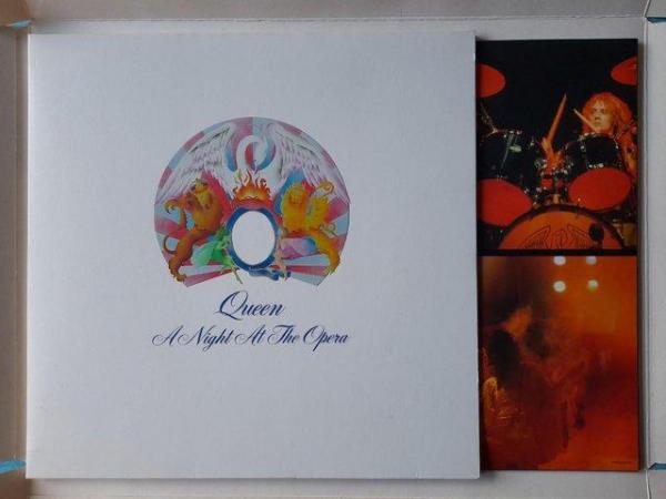 Image 1 of Queen 'A Night at the Opera' 1975. Re-issued 2016 LP. NM/EX