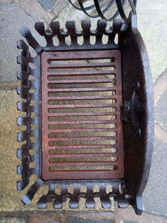 Image 1 of Fireplace Cast Iron  Hearth basket.