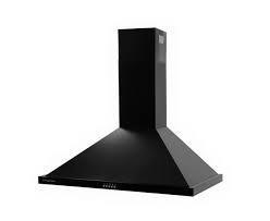 Preview of the first image of RUSSELL HOBBS 90CM BLACK CHIMNEY HOOD-440 EXTRACTION-NEW.