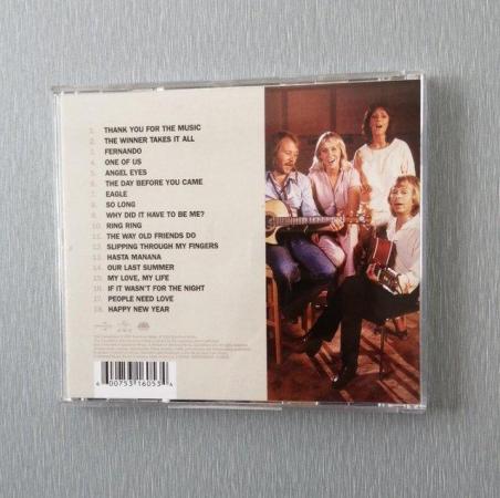 Image 2 of Classic ABBA CD.  18 tracks including 'One of Us'.