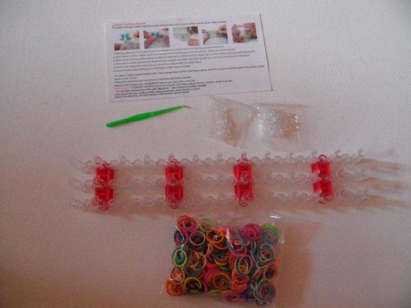 Image 2 of Loom Band Kit with accessories