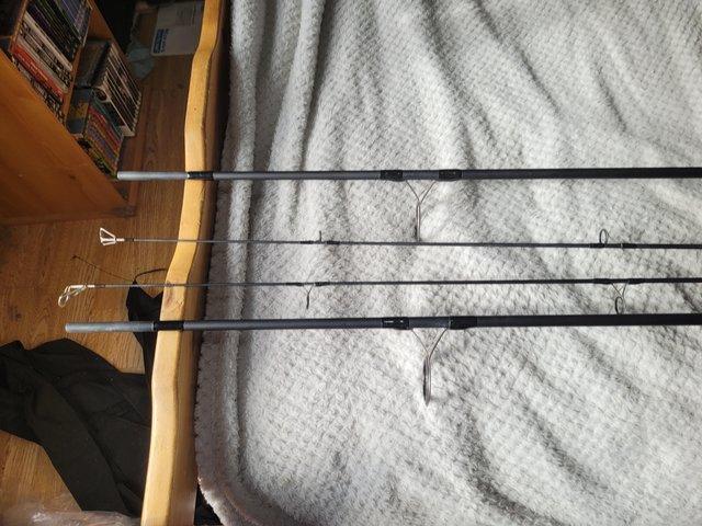 Preview of the first image of Pair Nash entity carp 12ft rods for sale excellent condition.